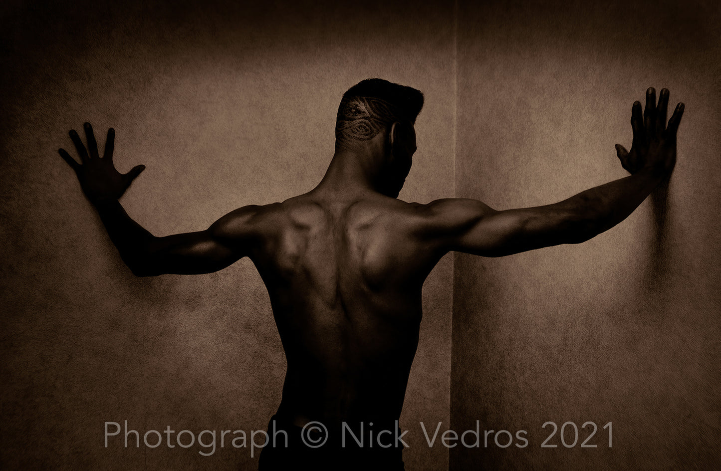 NICK VEDROS | DeJoe's Back Study (Sepia)