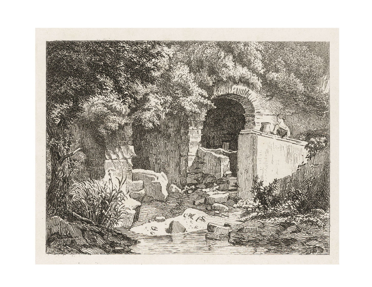 STUDIO ARCHIVES COLLECTION | Horizontal Series, 3rd of 4: Stone Arch