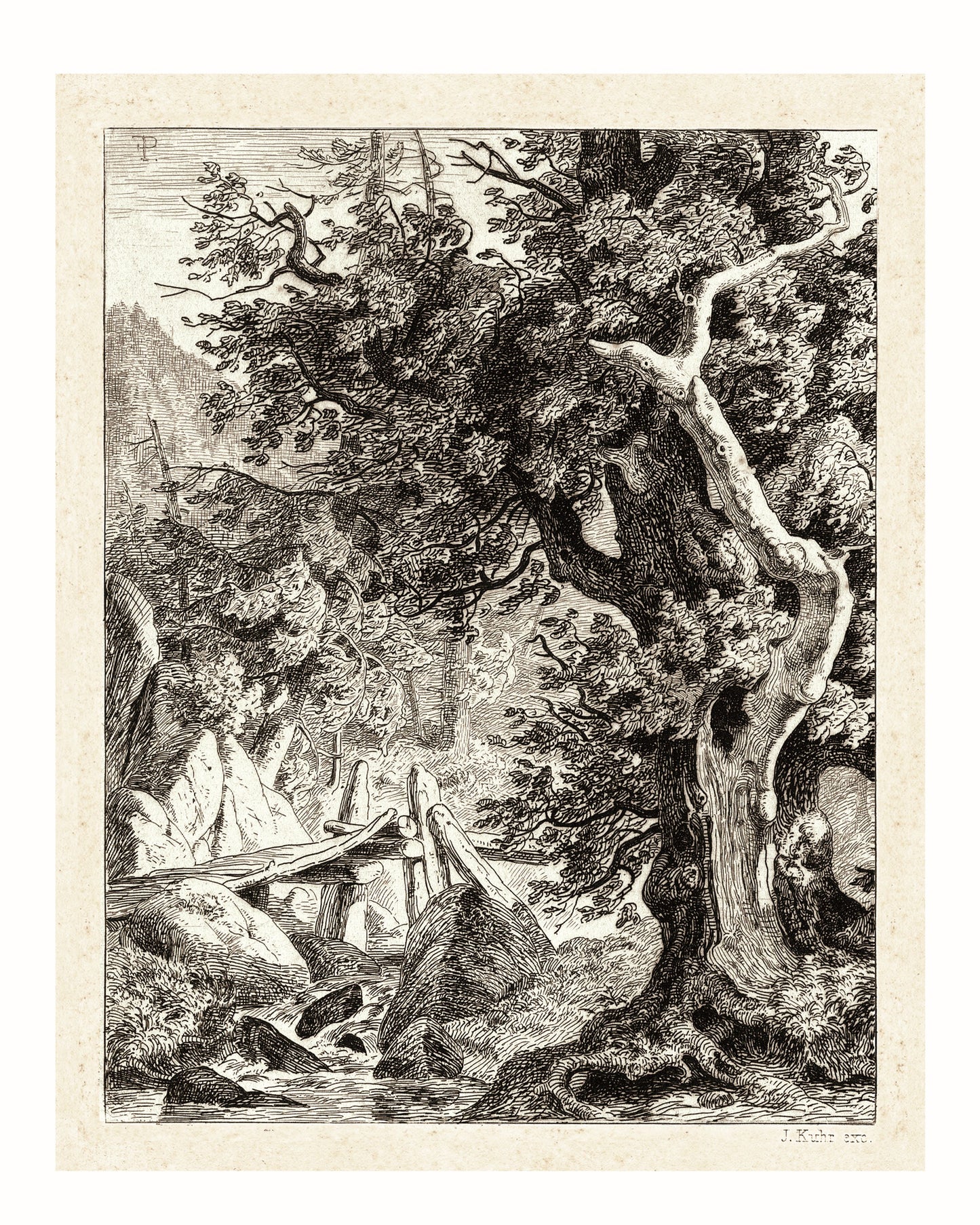 STUDIO ARCHIVES COLLECTION | Archival Ink Ensemble, 9th of 9: Stone Bridge