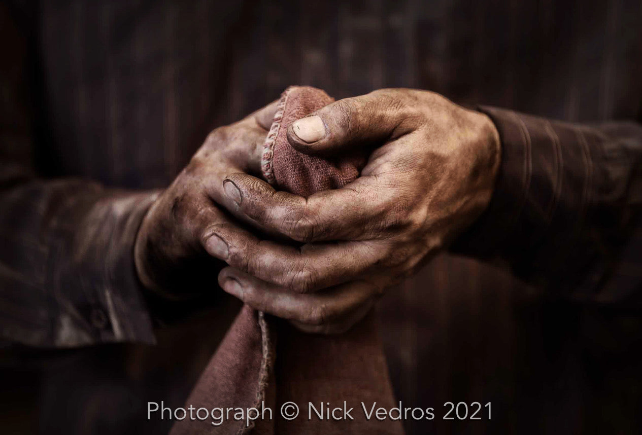 NICK VEDROS-Working Hands